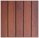 Merbau - Podlážky zámkové provedení - 450 x 450 x 30 mm (hladké provedení)